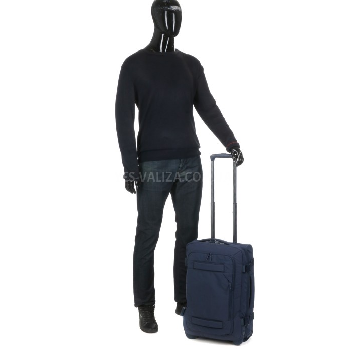 Сумка на колёсах малая S синий 55x35x20см/35л/2.6кг/Airtex 838-55, фото 11