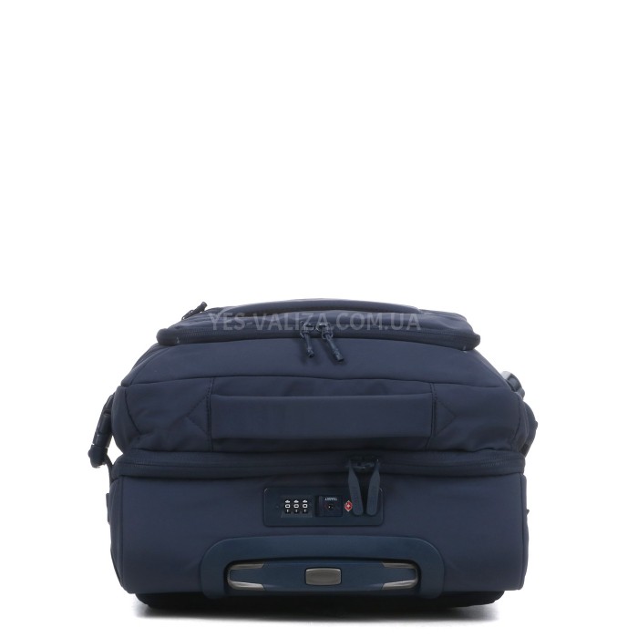 Сумка на колесах мала S синя 55x35x20см/35л/2.6кг/Airtex 838-55, фото 4