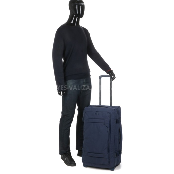 Сумка на колесах середня L синя 80х42х39см/123л/3.3кг/Airtex 838-78, фото 12