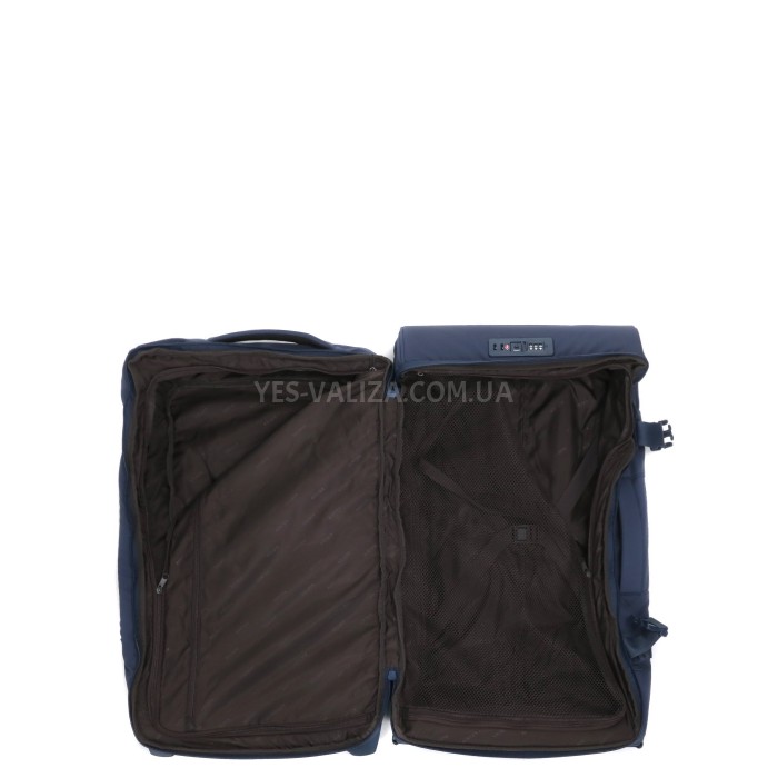 Сумка на колёсах средняя L синяя 80х42х39см/123л/3.3кг/Airtex 838-78, фото 8