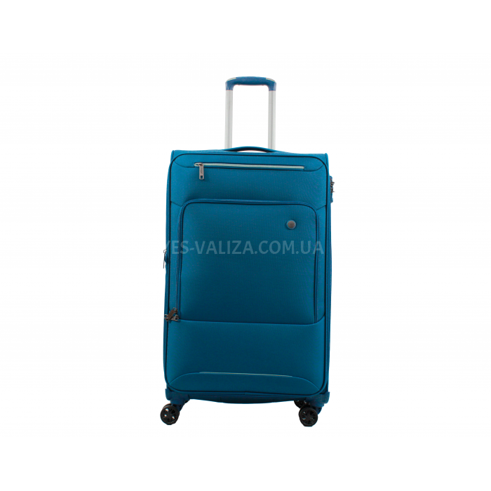 Чемодан большой L ткань синий 80х45.5х30+5см/96л/3.9кг/ 835 Airtex, фото 2