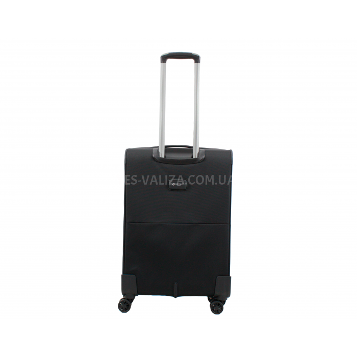 Валіза середня M тканина чорна 68х43х27(+5)см/68л/3.4кг/ 835 Airtex, фото 3