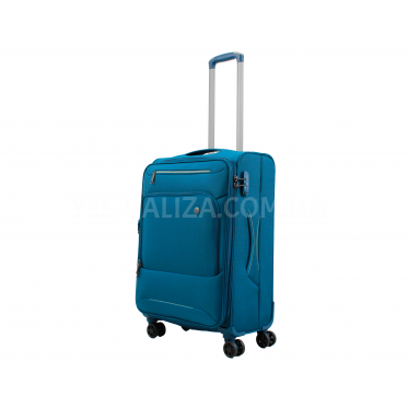 Валіза середня M тканина синя 68х43х27(+5)см/68л/3.4кг/ 835 Airtex