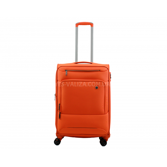 Чемодан средний M ткань оранж 68х43х27(+5)см/68л/3.4кг/ 835 Airtex, фото 3