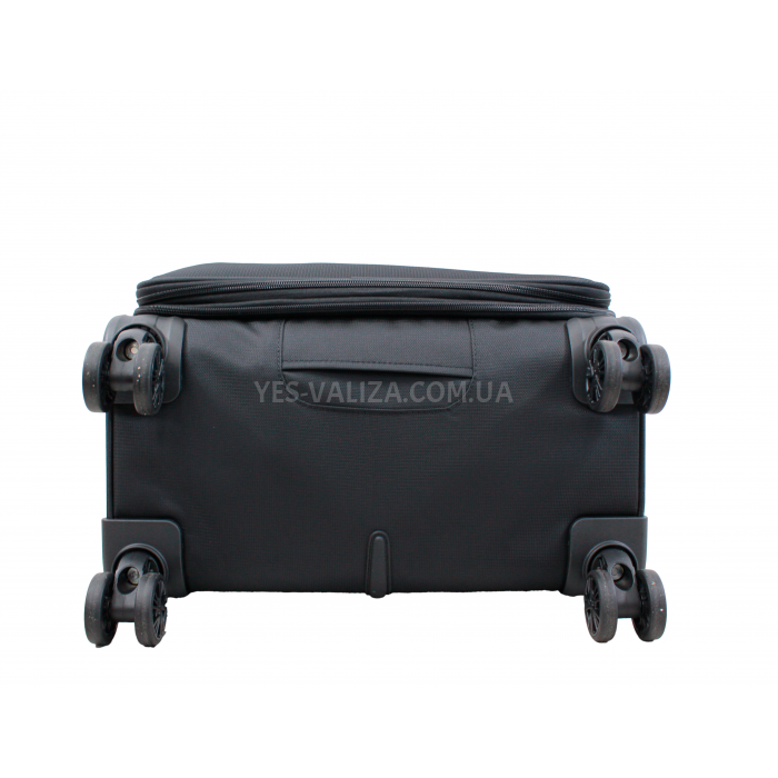 Чемодан ручная кладь S ткань чёрный 55х35х22см/38л/2.75кг/Airtex 835, фото 8