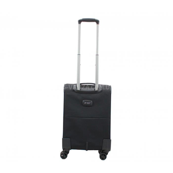 Чемодан ручная кладь S ткань чёрный 55х35х22см/38л/2.75кг/Airtex 835, фото 5
