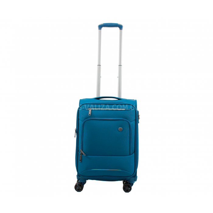 Чемодан ручная кладь S ткань синий 55х35х22см/38л/2.75кг/Airtex 835, фото 3