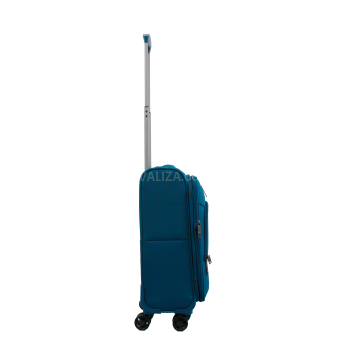 Чемодан ручная кладь S ткань синий 55х35х22см/38л/2.75кг/Airtex 835, фото 5