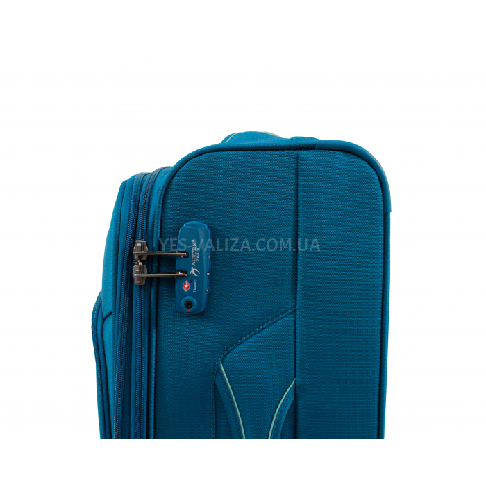 Чемодан ручная кладь S ткань синий 55х35х22см/38л/2.75кг/Airtex 835, фото 6
