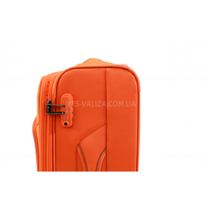 Чемодан ручная кладь S ткань оранж 55х35х22см/38л/2.75кг/Airtex 835, фото 6