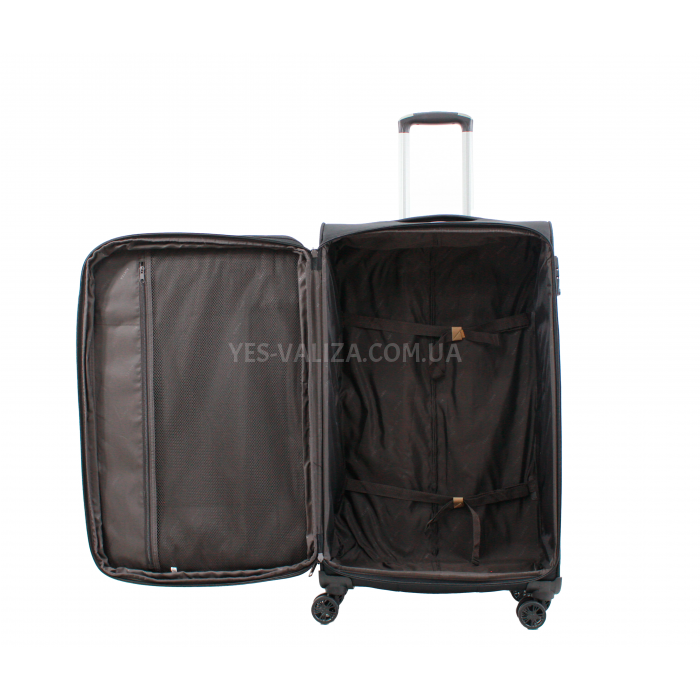 Набір валіз Франція (L M S-3шт) тканина чорна/Airtex 835, фото 6