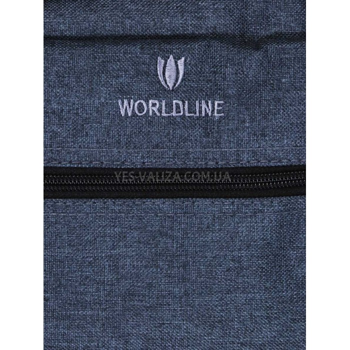 Сумка(ручная кладь) Франция синяя 40х20х25см/18л/0.5кг/Worldline 857, фото 9
