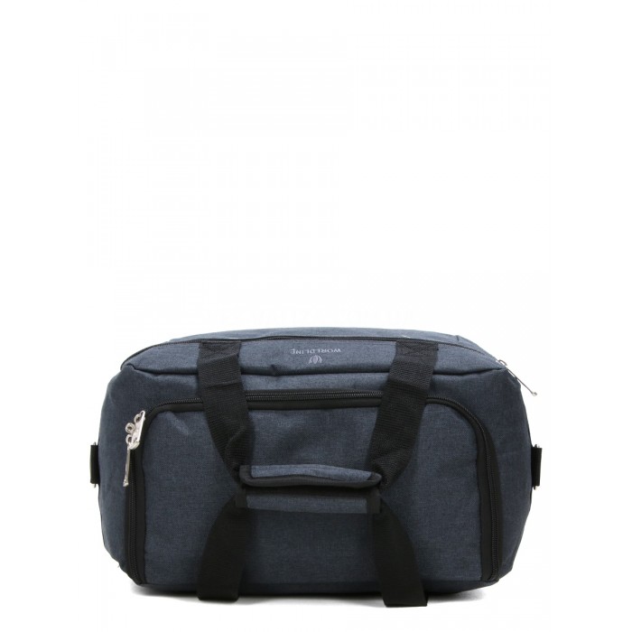 Сумка(ручна поклажа) Франція сіра 40х20х25/18л/0.5кг/Worldline 857, фото 6