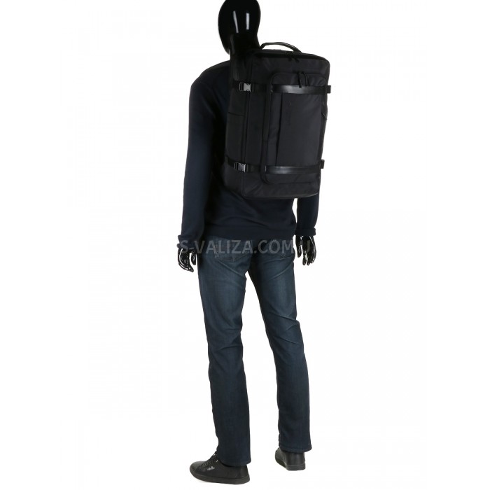 Сумка рюкзак (ручная кладь) Франция чёрный 33х52х20/31л/1.6кг/ Airtex 752, фото 9