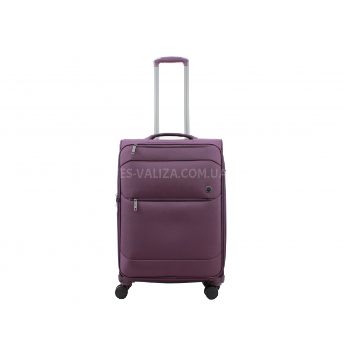 Валіза середня M тканина фіолет 68х43х27(+5)см/68л/3.3кг/Airtex 839, фото 3