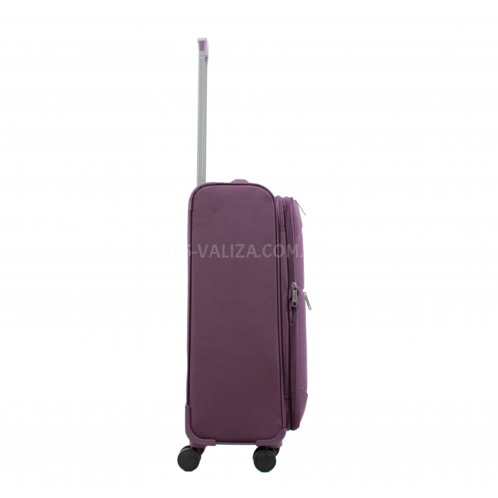 Валіза середня M тканина фіолет 68х43х27(+5)см/68л/3.3кг/Airtex 839, фото 4