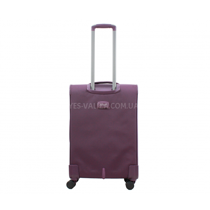 Чемодан средний M ткань фиолет 68х43х27(+5)см/68л/3.3кг/Airtex 839, фото 2