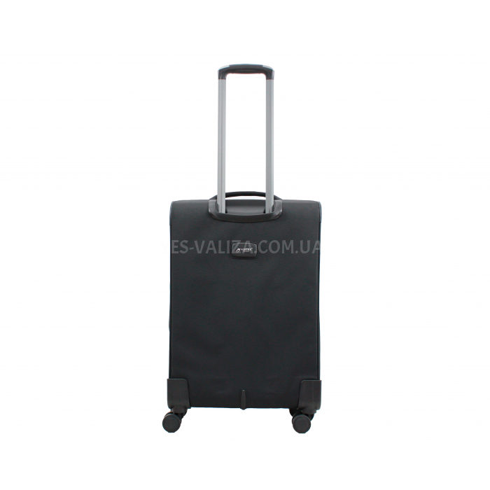 Чемодан средний M ткань чёрный 68х43х27(+5)см/68л/3.3кг/Airtex 839, фото 2