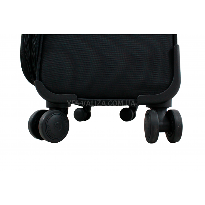 Валіза ручна поклажа S тканина чорний 55х35х22(+5)см/38л/2.7кг/Airtex 839, фото 10