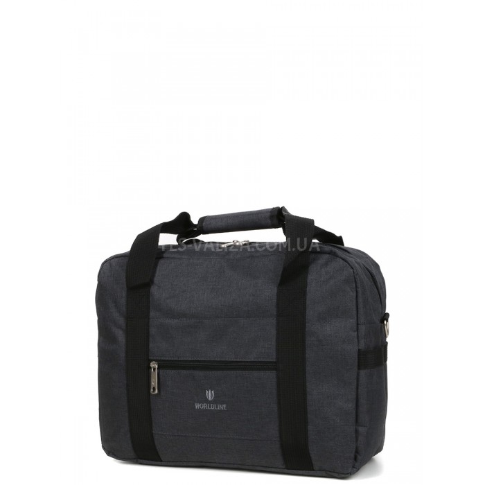 Сумка(ручна поклажа) Франція сіра 40х20х25/18л/0.5кг/Worldline 861, фото 1