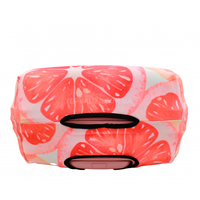 Чохол для валізи Польща великий L тканина (дайвінг) грейп/Fly 393-28, фото 4