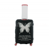 Чохол для валізи Польща середній М (дайвінг) метелик/Fly 342-24, фото 10
