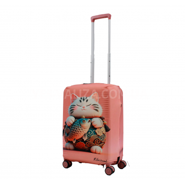 Чохол для валізи Польща малий S (дайвінг) кіт/Fly 816-20