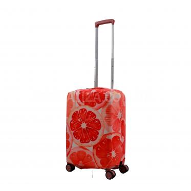 Чохол для валізи Польща малий S (дайвінг) грейп/Fly 393-20