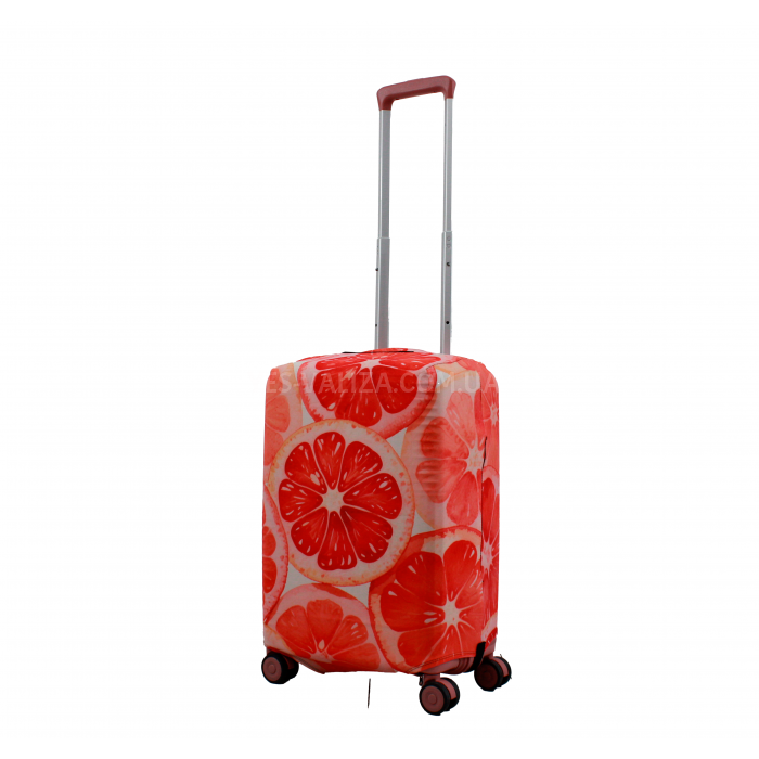 Чохол для валізи Польща малий S (дайвінг) грейп/Fly 393-20, фото 1