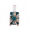 Чохол для валізи Польща середній М (дайвінг) коти /Fly 556-24, фото 9