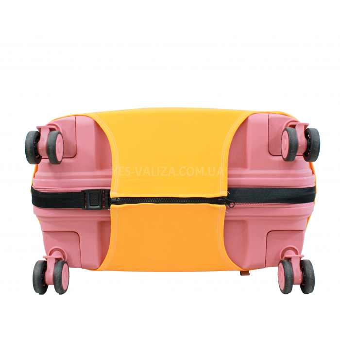 Чохол для валізи Польща середній М (дайвінг) ч.кіт /Fly 977-24, фото 6