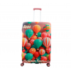 Чехол для чемодана Польша большой L ткань (дайвинг) шары /Fly 037-28, фото 9