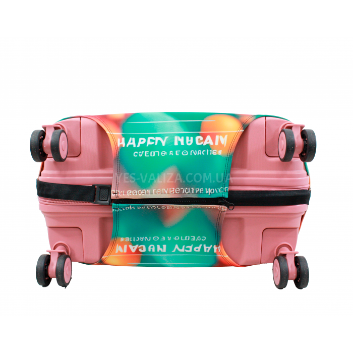 Чехол для чемодана Польша большой L ткань (дайвинг) шары /Fly 037-28, фото 6