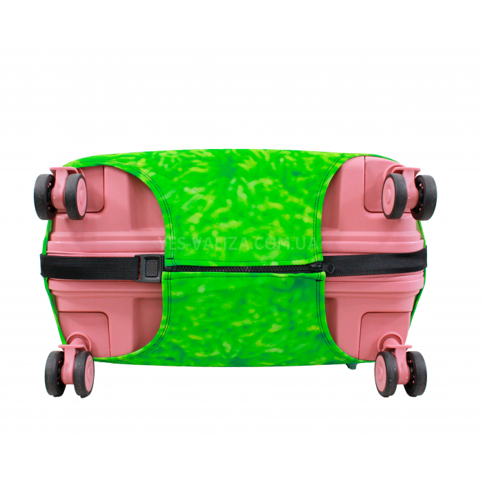 Чохол для валізи Польща великий L тканина (дайвінг) газон /Fly 647-28, фото 6