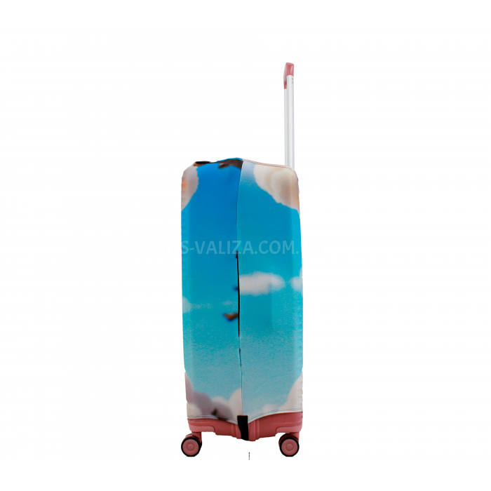 Чехол для чемодана Польша большой L ткань (дайвинг) хомяк /Fly 263-28, фото 4