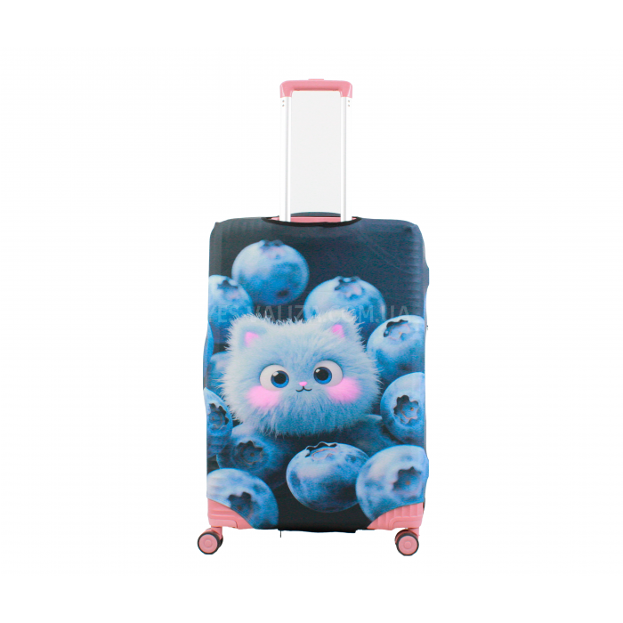 Чохол для валізи Польща великий L тканина (дайвінг) фрукт /Fly 994-28, фото 3