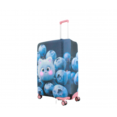 Чехол для чемодана Польша большой L ткань (дайвинг) фрукт /Fly 994-28