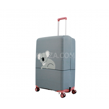 Чехол для чемодана Польша большой L ткань (дайвинг) коала /Fly 971-28