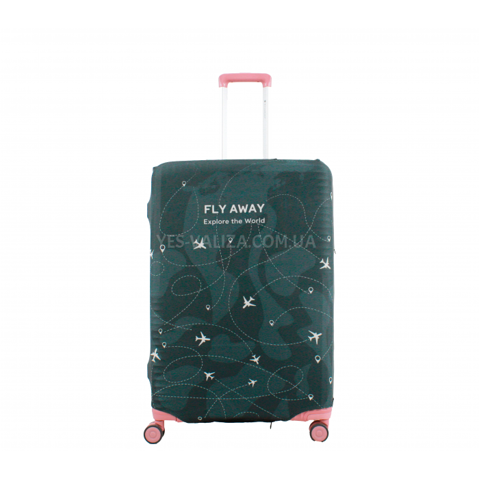 Чехол для чемодана Польша большой L ткань (дайвинг) плейн /Fly 901-28, фото 2