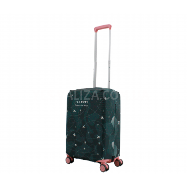 Чехол для чемодана Польша малый S ткань (дайвинг) плейн /Fly 901-20