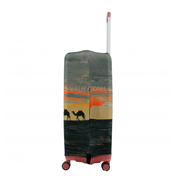 Чехол для чемодана Польша большой L ткань (дайвинг) египет /Fly 195-28, фото 4