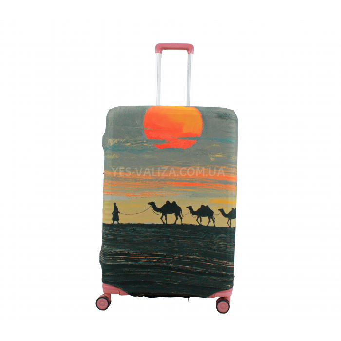 Чохол для валізи Польща великий L тканина (дайвінг) єгипет /Fly 195-28, фото 3