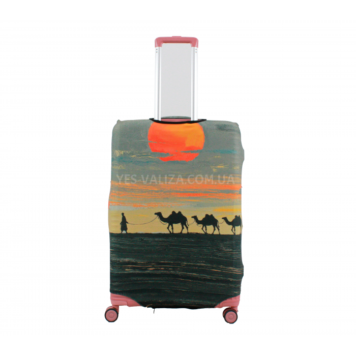Чохол для валізи Польща великий L тканина (дайвінг) єгипет /Fly 195-28, фото 2