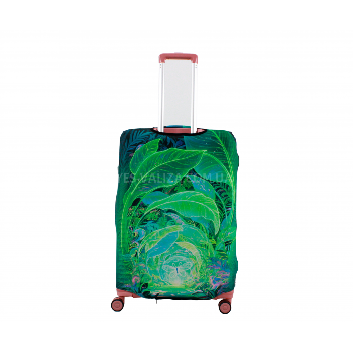 Чохол для валізи Польща великий L тканина (дайвінг) джангл /Fly 635-28, фото 2