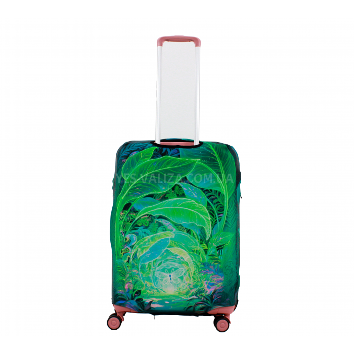 Чохол для валізи Польща середній М (дайвінг) джангл /Fly 635-24, фото 3