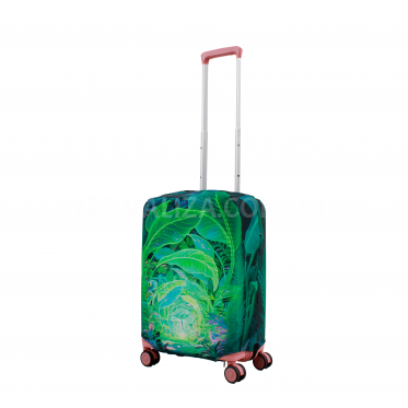 Чехол для чемодана Польша малый S ткань (дайвинг) джангл /Fly 635-20
