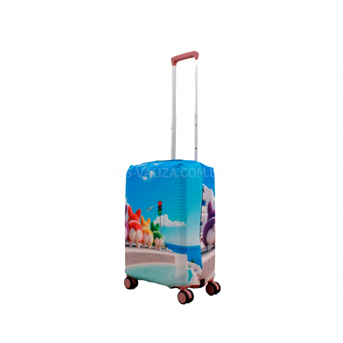 Чохол для валізи Польща малий S (дайвінг) коргі /Fly 198-20, фото 1