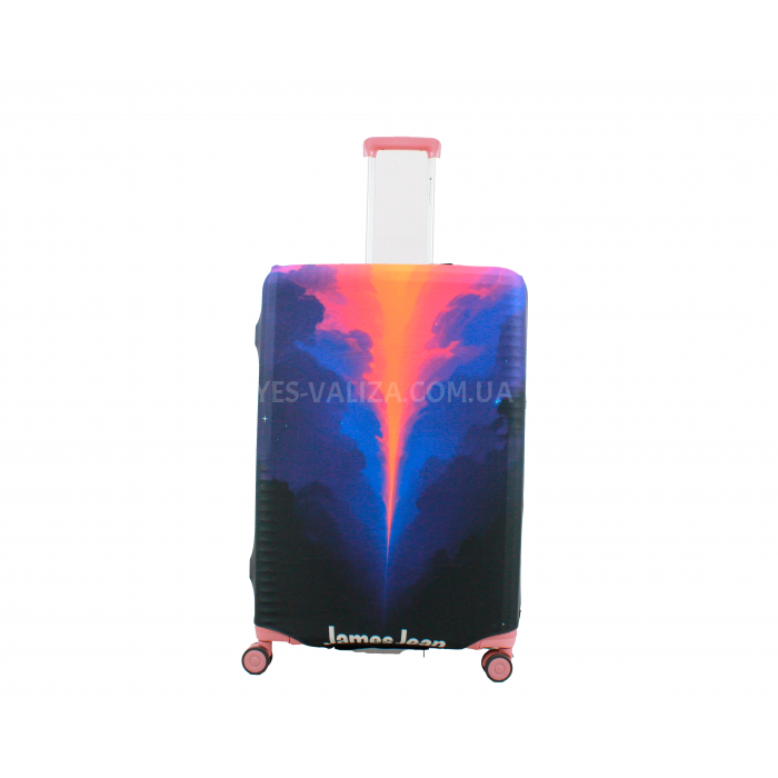 Чохол для валізи Польща великий L тканина (дайвінг) вулкан /Fly 810-28, фото 2