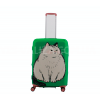 Чехол для чемодана Польша средний М ткань (дайвинг) кот /Fly 831-24, фото 10
