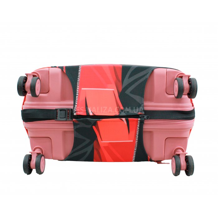 Чехол для чемодана Польша малый S ткань (дайвинг) FLY 498-20 горила, фото 6